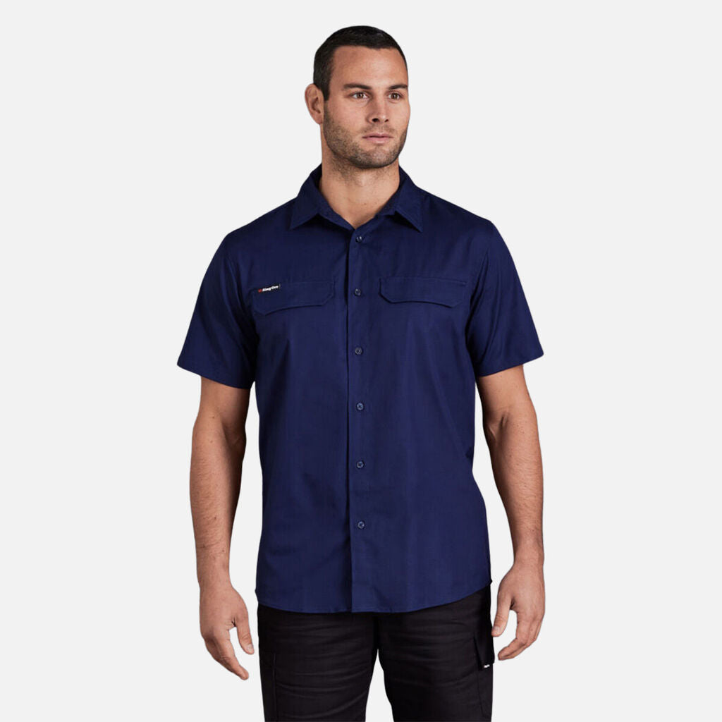 King Gee Workcool Pro Stretch Short Sleeve Work Shirt (K14022)