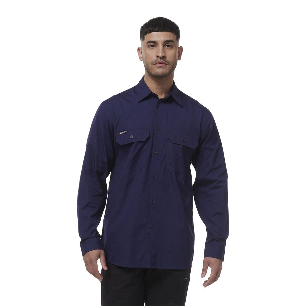 King Gee Workcool Vented Shirt Long Sleeve (K14031)