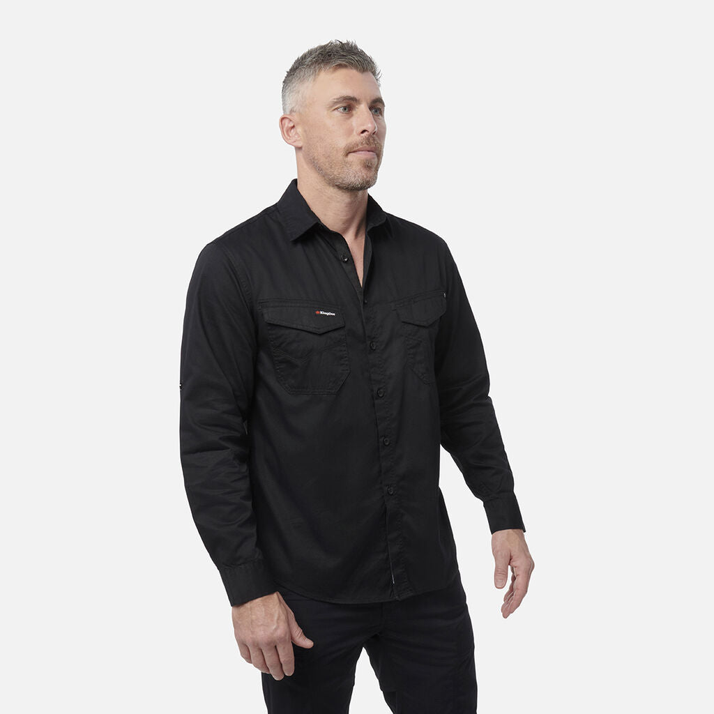 King Gee Tradies Shirt L/S (K14350)