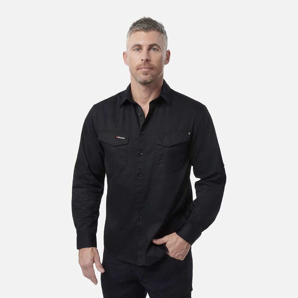 King Gee Tradies Shirt L/S (K14350)