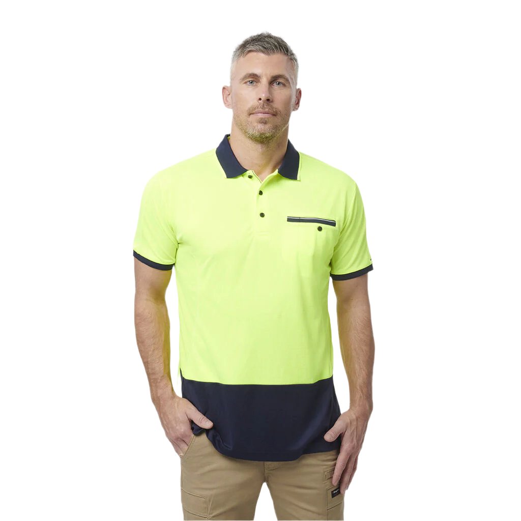 King Gee Workcool Spliced Polo Short Sleeve (K54845)