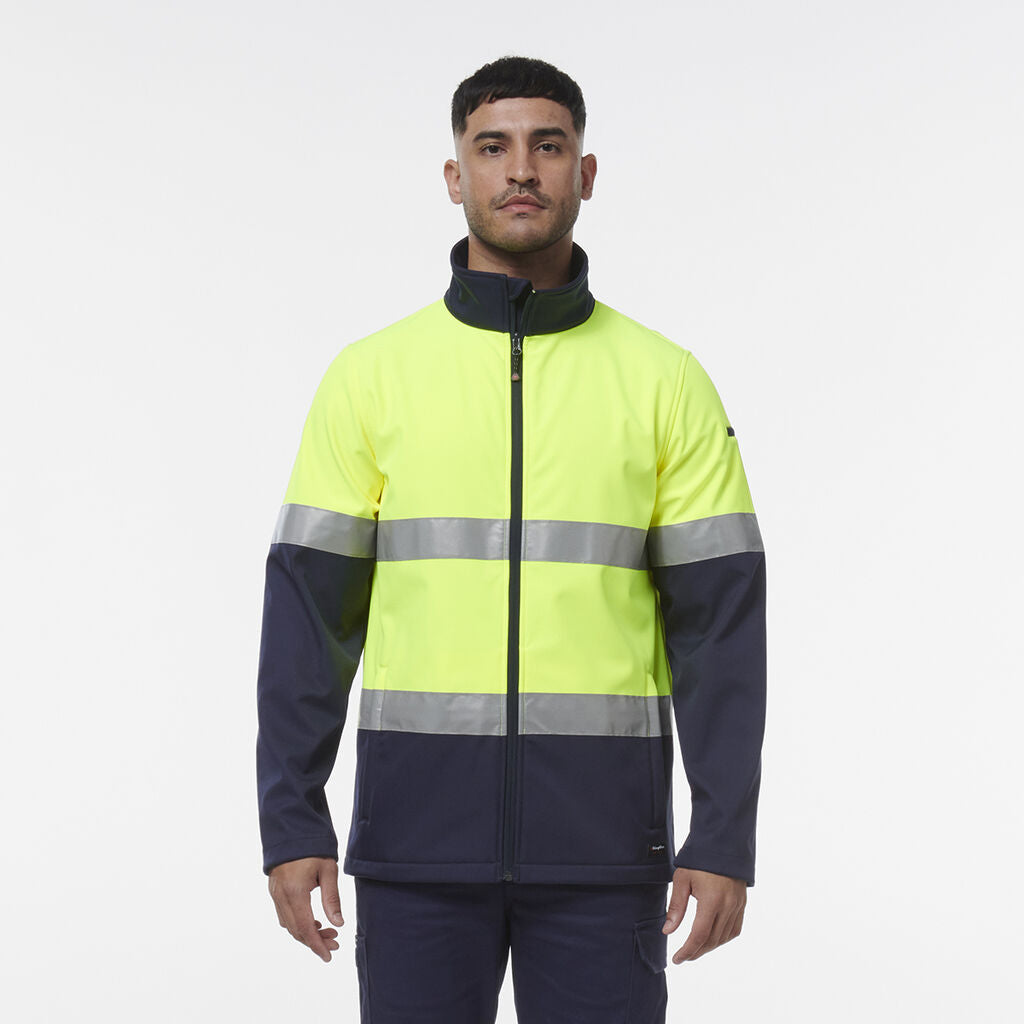 King Gee Reflective Spliced Softshell Jacket (K55034)