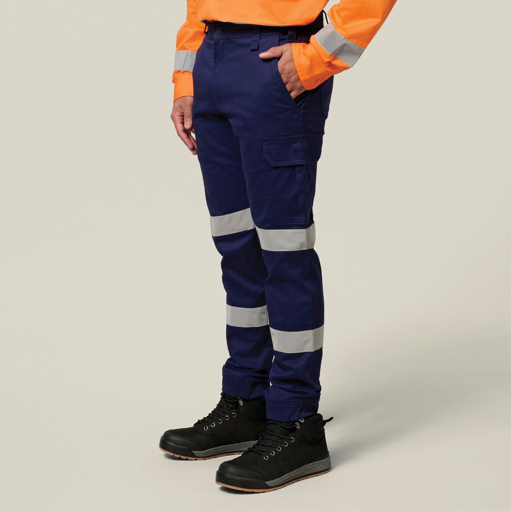 Hard Yakka Cargo Cuffed Pant With Tape (Y02411)