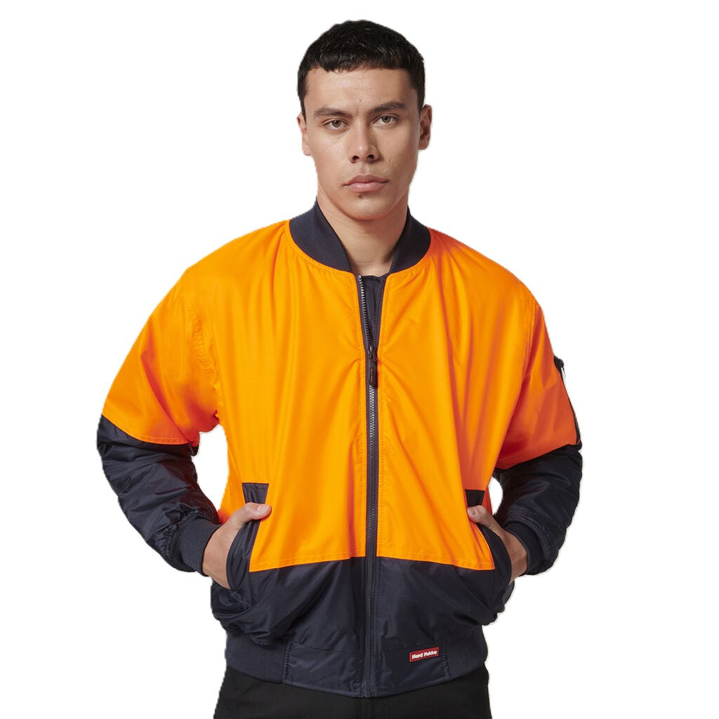 Hard Yakka Hi-Visibility 2Tone Bomber Jacket (Y06670)