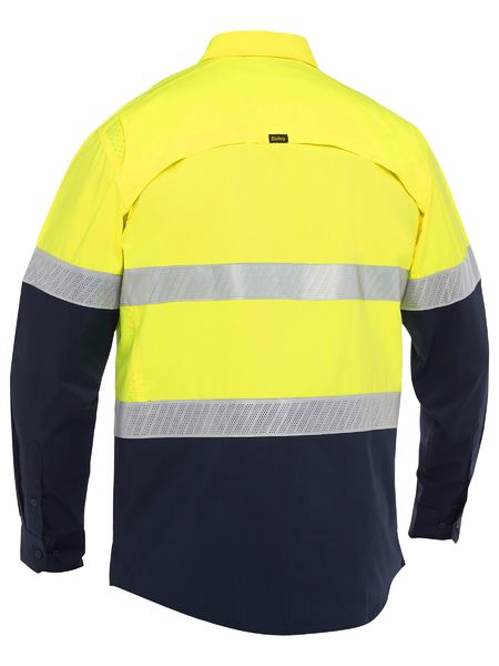 Bisley X Airflow™ Hi Vis Taped Stretch Ripstop Shirt (BS6491T)