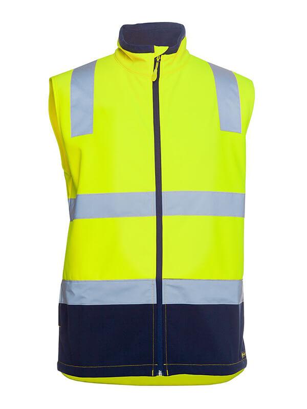 JB's Hi Vis D+N Water Resistant Softshell Vest (6DWV)