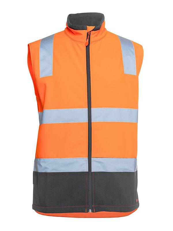 JB's Hi Vis D+N Water Resistant Softshell Vest (6DWV)