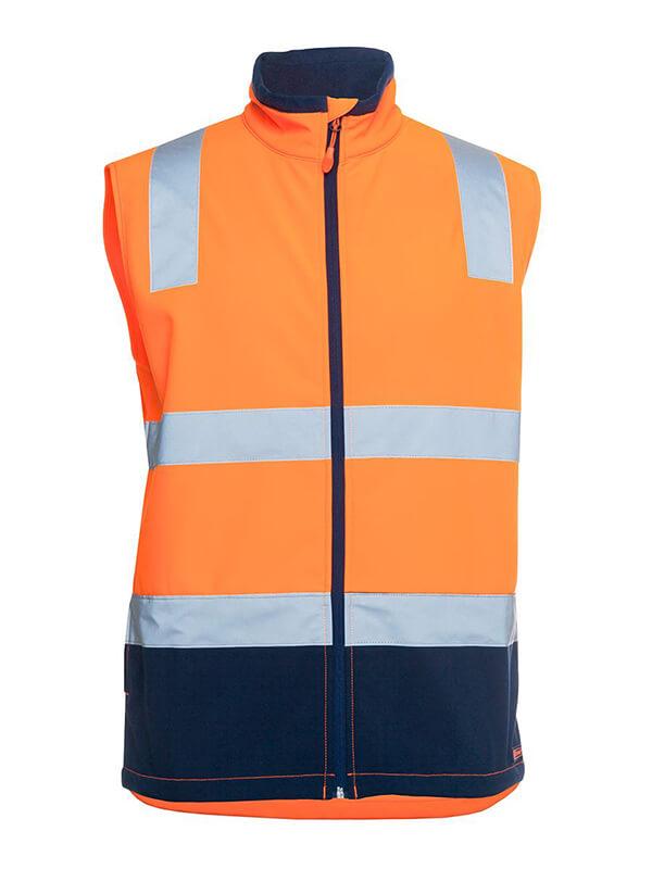 JB's Hi Vis D+N Water Resistant Softshell Vest (6DWV)