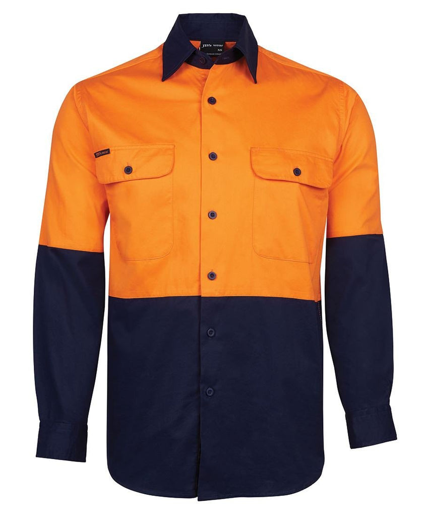 Jb's Hi Vis Long Sleeve 150g Shirt - Adults (6HWSL)