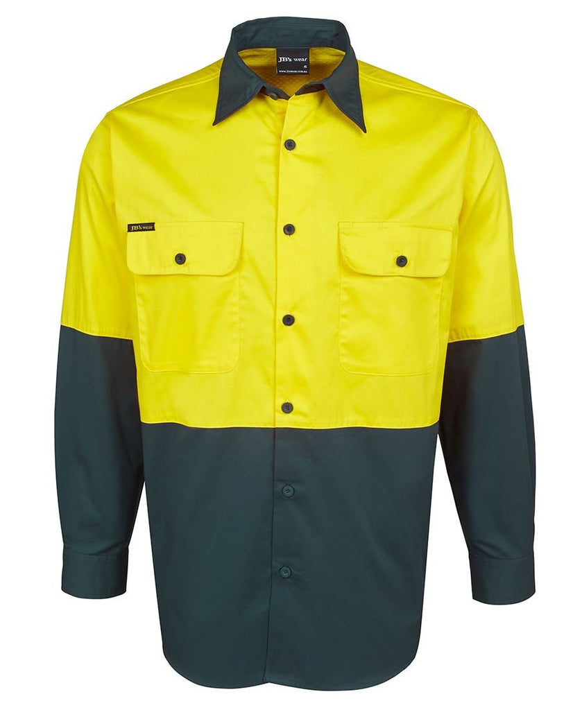 Jb's Hi Vis Long Sleeve 150g Shirt - Adults (6HWSL)