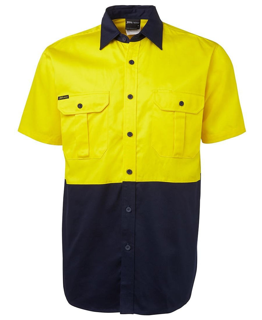 Jb's Hi Vis Short Sleeve 190g Shirt - Adults (6HWS)