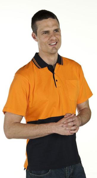 Jb's Hi Vis Short Sleeve Cotton Polo - Adults (6CPHV)