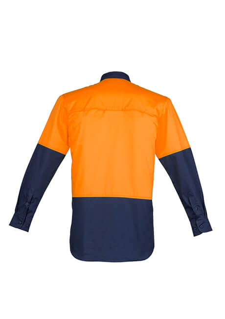 Syzmik Mens Hi Vis Closed Front Shirt (ZW560)